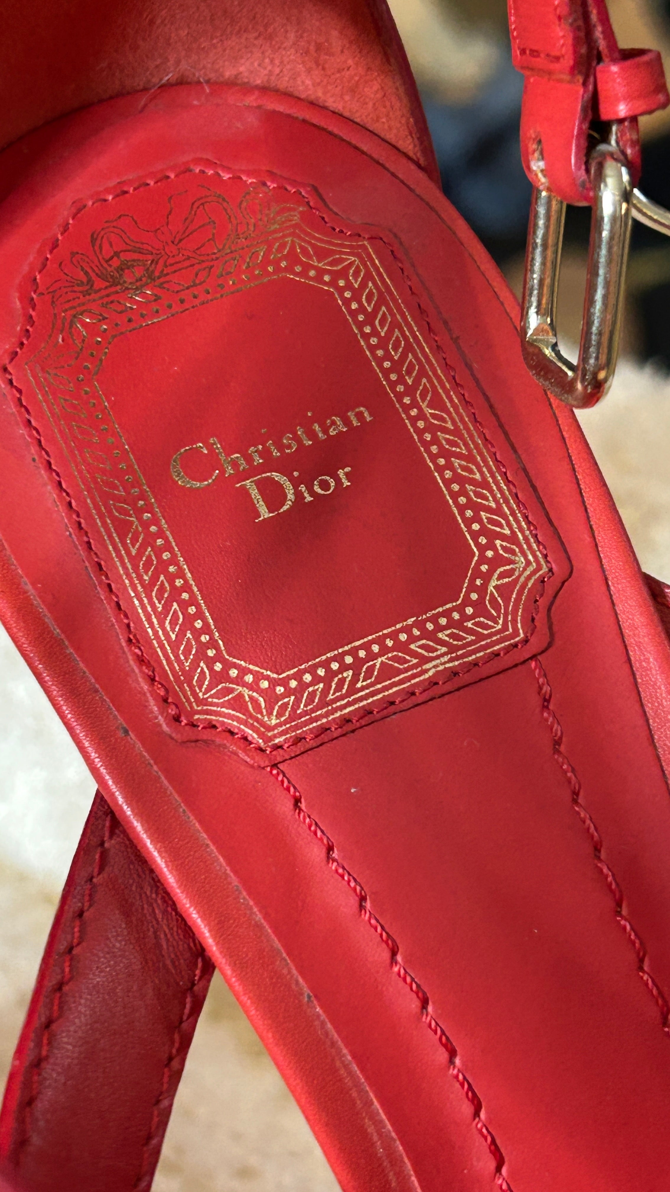 Sandales Christian Dior